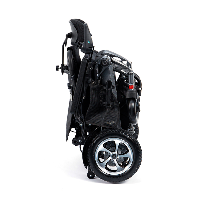 Fauteuil roulant électrique pliant automatique YL-9005 avec télécommande