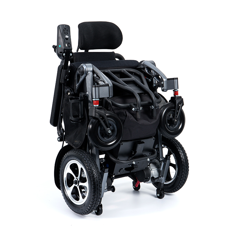 Fauteuil roulant électrique pliant automatique YL-9005 avec télécommande