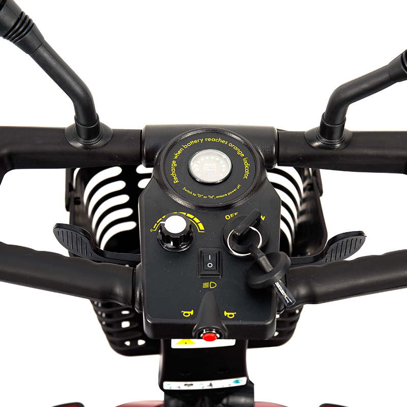 Scooter de mobilité motorisé pliable portatif à 4 roues YL-01S pour personnes âgées