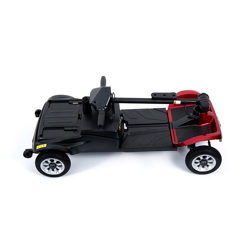 Scooter de mobilité léger à 4 roues YL-02 pour personnes âgées, doté d'un siège pivotant à 360°