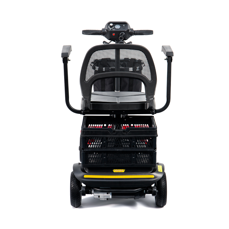 Scooter de mobilité léger à 4 roues YL-02 pour personnes âgées, doté d'un siège pivotant à 360°