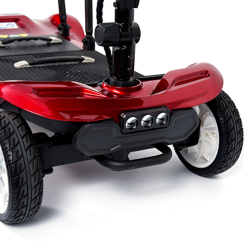 YL-985 4 roues pliantes scooter de transport électrique alimenté par batterie