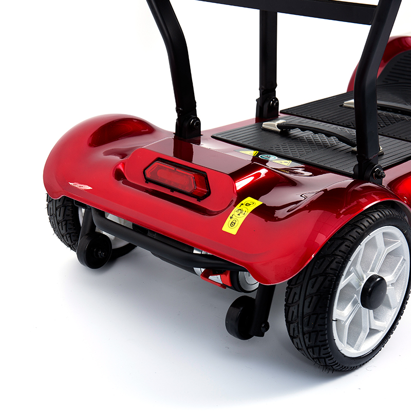 YL-985 4 roues pliantes scooter de transport électrique alimenté par batterie