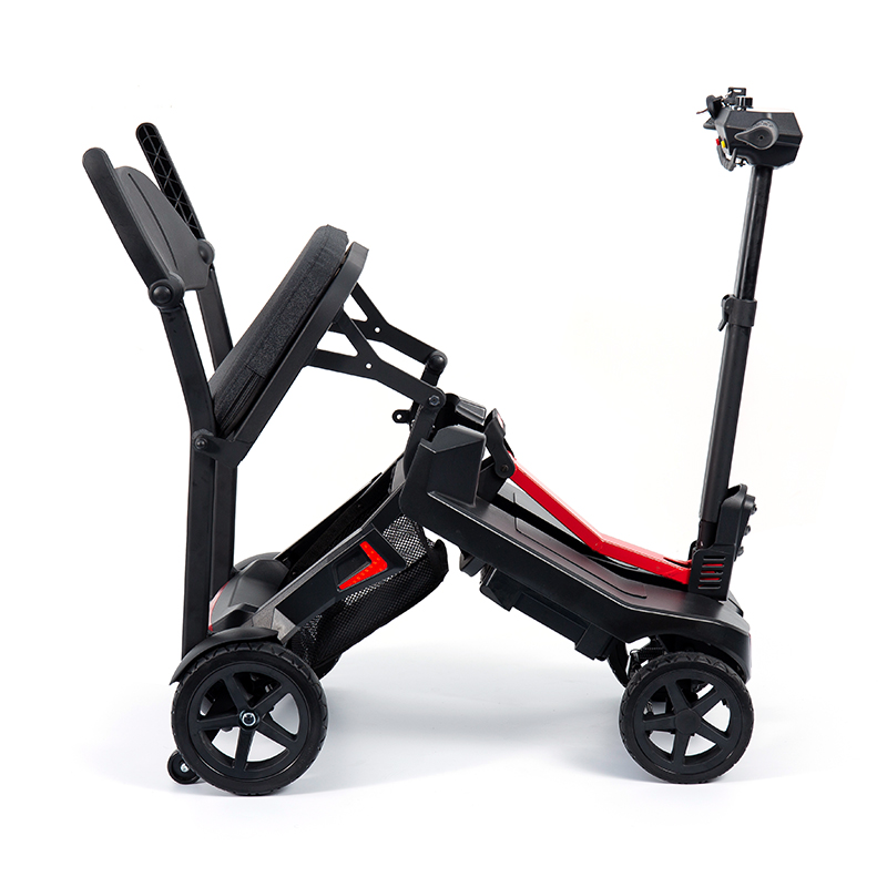 Scooter électrique de voyage pliable portatif léger de YL-985S 4 roues