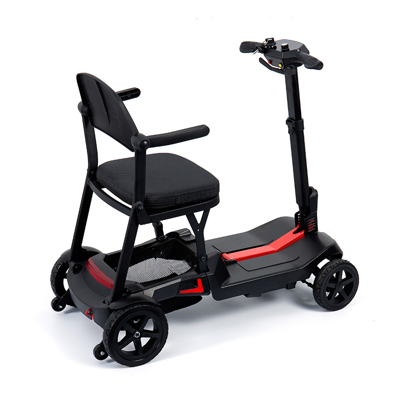 Scooter électrique de voyage pliable portatif léger de YL-985S 4 roues
