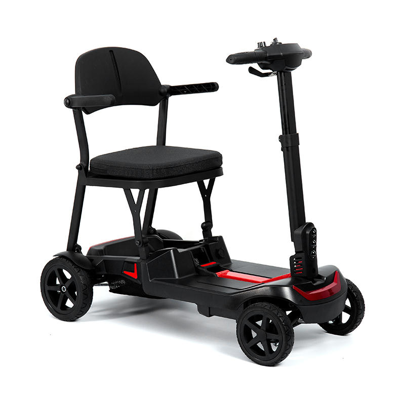 Scooter électrique de voyage pliable portatif léger de YL-985S 4 roues