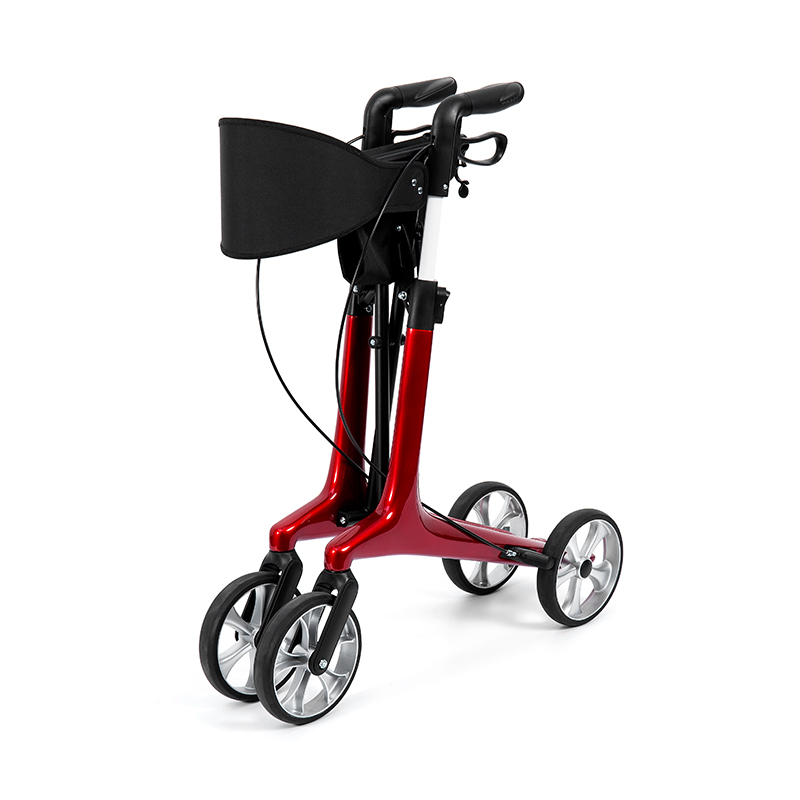 Déambulateur léger HES-R306 – Pliable, roues TPR, réglable, capacité de poids 150 kg
