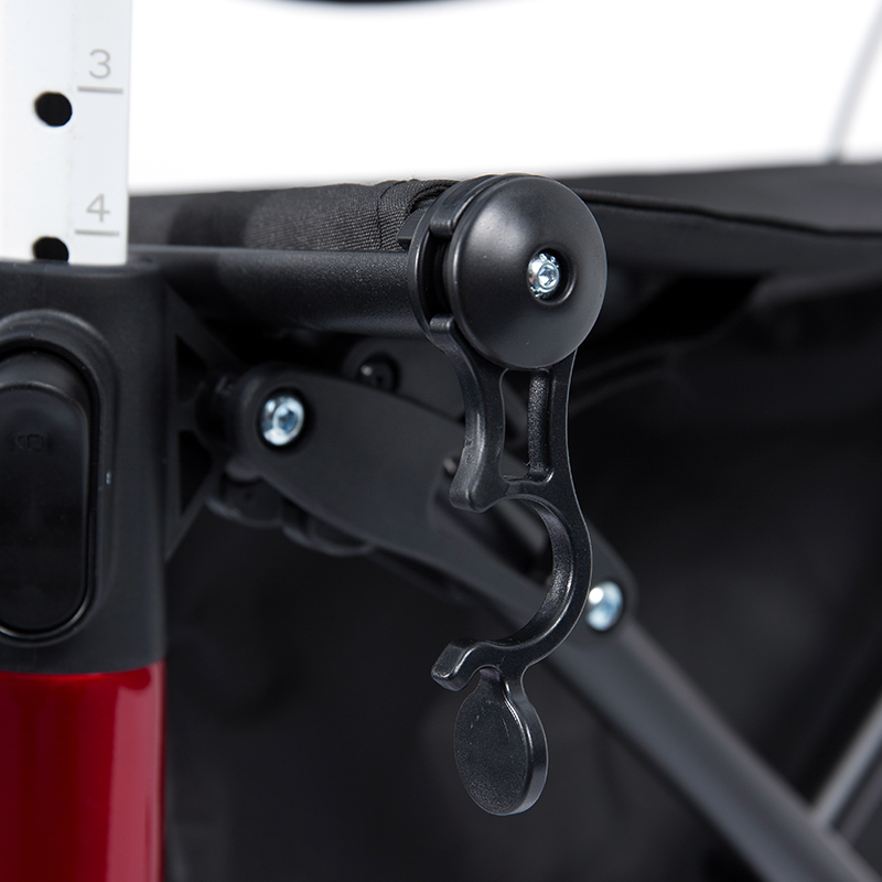 Déambulateur léger HES-R306 – Pliable, roues TPR, réglable, capacité de poids 150 kg