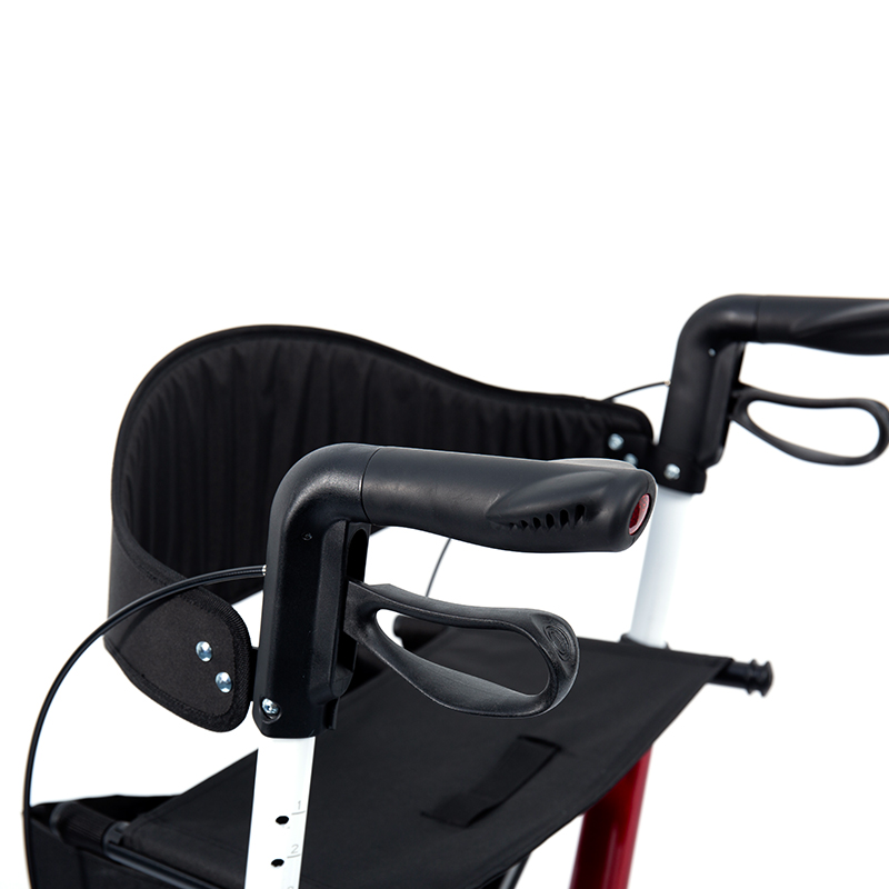 Déambulateur léger HES-R306 – Pliable, roues TPR, réglable, capacité de poids 150 kg