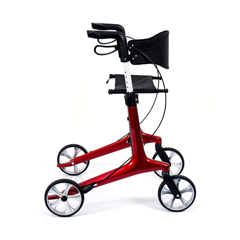 Déambulateur léger HES-R306 – Pliable, roues TPR, réglable, capacité de poids 150 kg