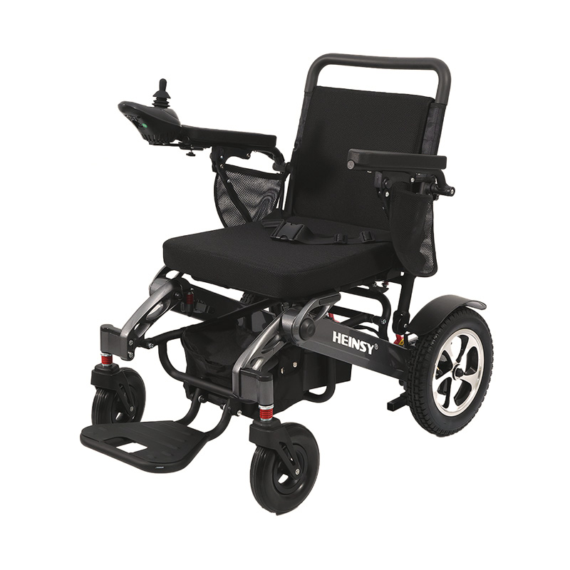 Fauteuil roulant électrique pliant manuel en alliage d'aluminium YL-9001